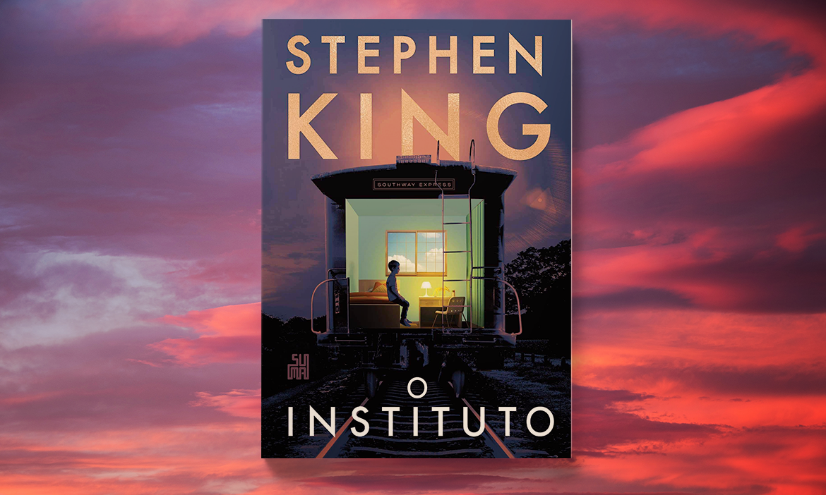Capa do livro "O Instituto", de Stephen King